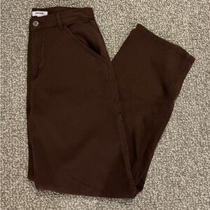 Women’s deep brown cargo pants 🤎